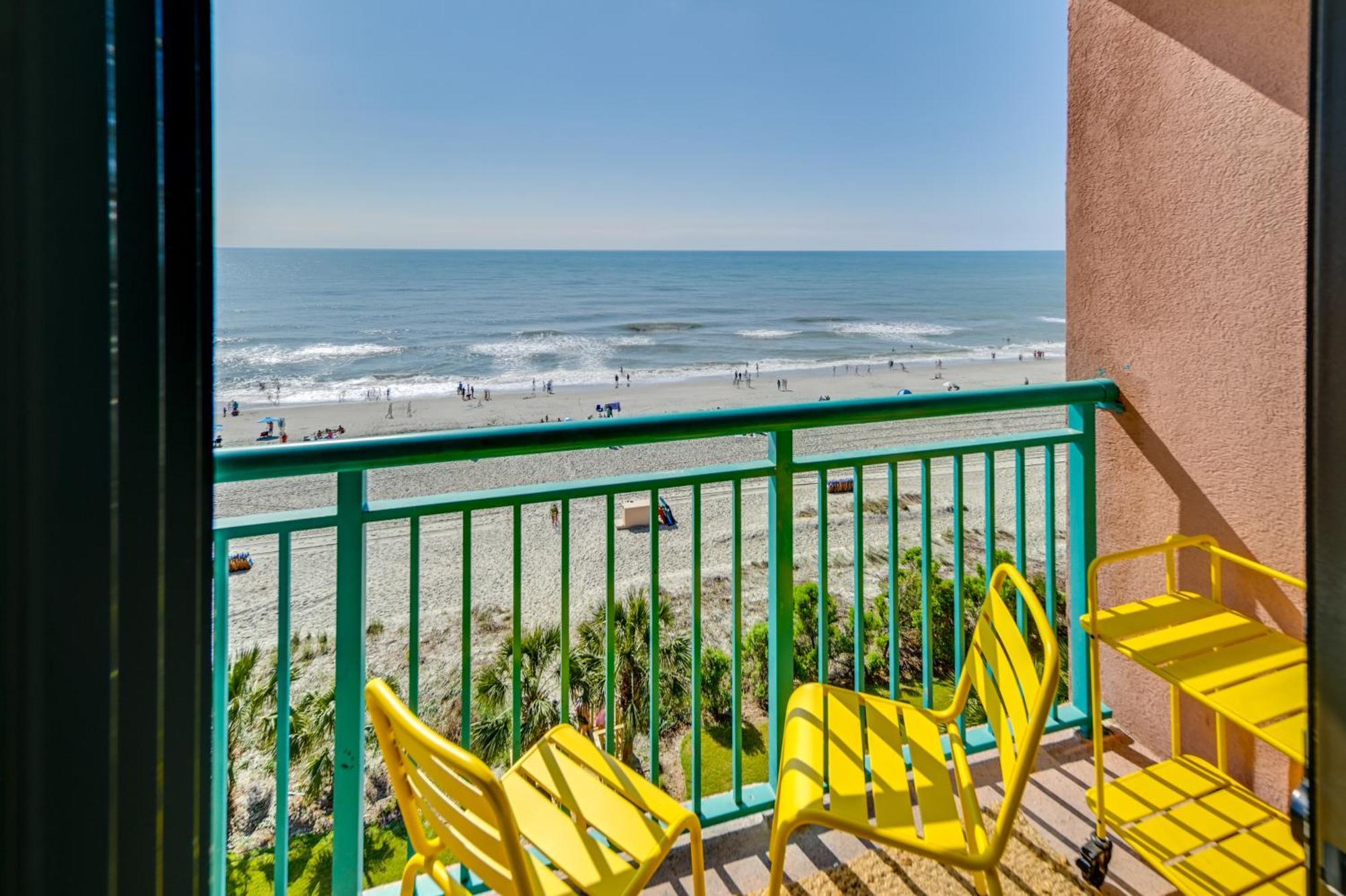 Myrtle Beach Oceanfront Condo With Pool And Lazy River Екстер'єр фото