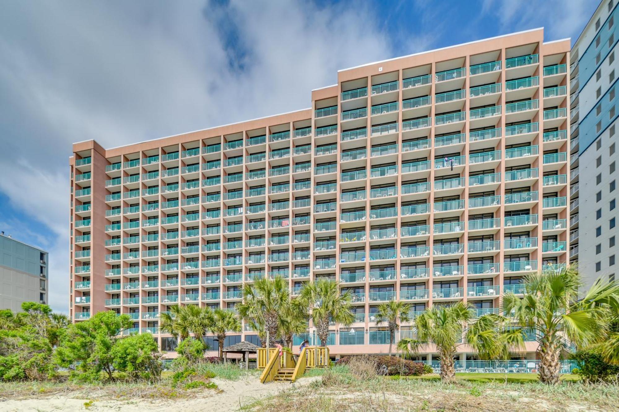Myrtle Beach Oceanfront Condo With Pool And Lazy River Екстер'єр фото